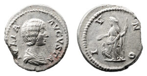 Julia Domna AR Denarius - IVNO