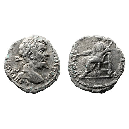 Septimius Severus AR Denarius - Pax Seated