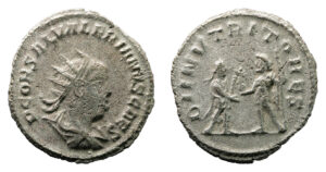 Saloninus BI Antoninianus - DII NVTRITORES (Antioch Mint)
