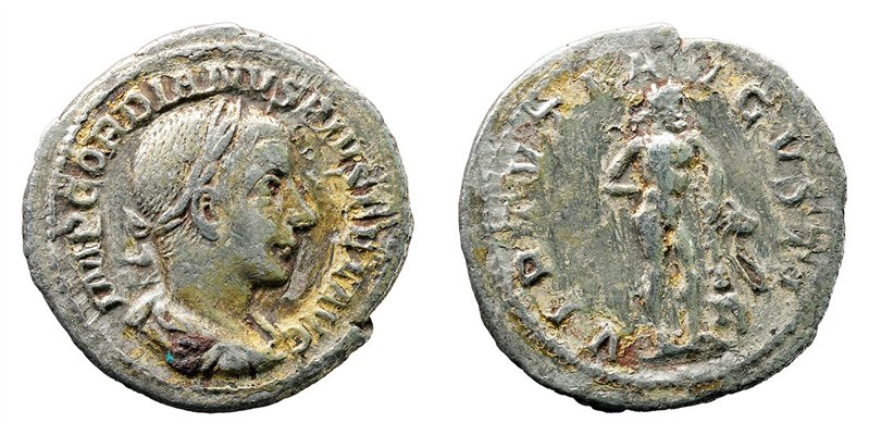 Gordian III AR Denarius - VIRTVTI AVGVSTI
