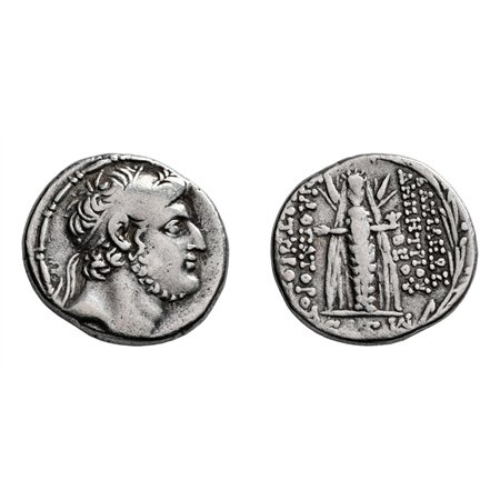 Demetrios III Eukairos AR Tetradrachm - Seleucid, Damascus