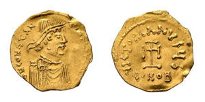 Constans II AU Tremissis -  VICTORIA AVςЧS