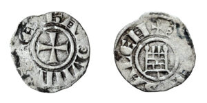 Baldwin III AR Obol - Kingdom of Jerusalem, Crusader States
