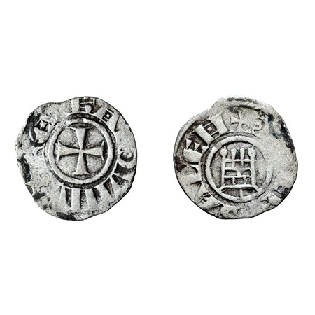 Baldwin III AR Obol - Kingdom of Jerusalem, Crusader States