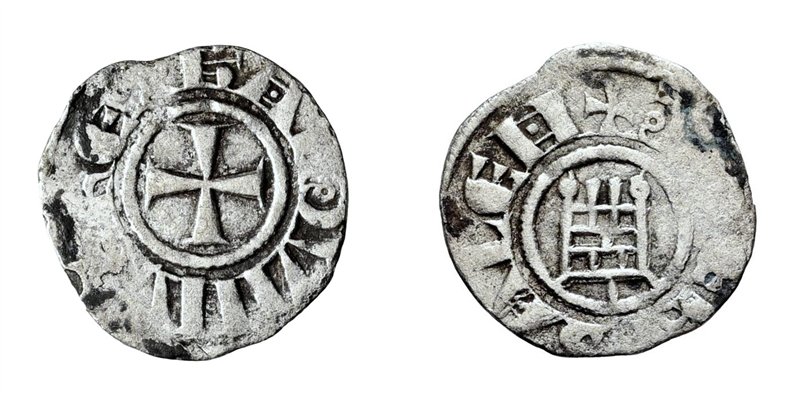 Baldwin III AR Obol - Kingdom of Jerusalem, Crusader States
