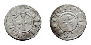 Amalric I AR Denier -  Kingdom of Jerusalem, Crusader States