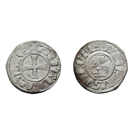 Amalric I AR Denier -  Kingdom of Jerusalem, Crusader States