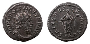 Postumus AR Antoninianus - SALVS POSTVMI AVG (Cologne Mint)